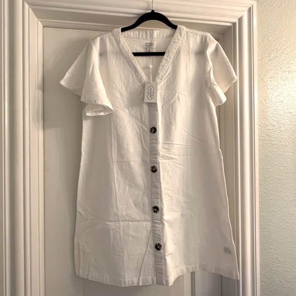 Mud Pie Dresses & Skirts - 🆕 MUD PIE • White Dress • Sz Med